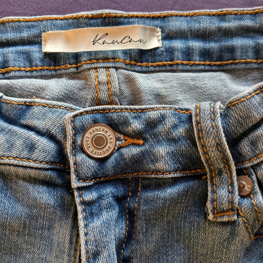 KanCan Distressed Skinny Jeans | Size 7 / 27 - Picture 2 of 4